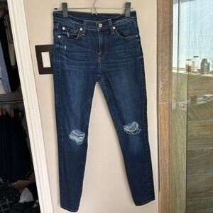 7 for all mankind -• skinny jeans • size 26